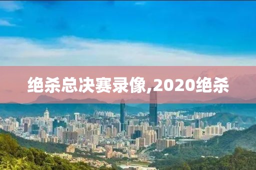 绝杀总决赛录像,2020绝杀